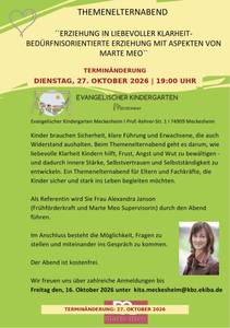 Quelle: Evangelischer Kindergarten Meckesheim